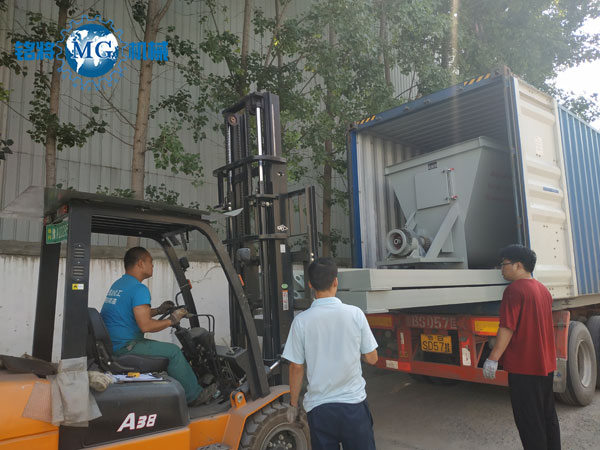 沙特半自動干粉砂漿生產線已經發貨 沙特半自動干粉砂漿生產線已經發貨