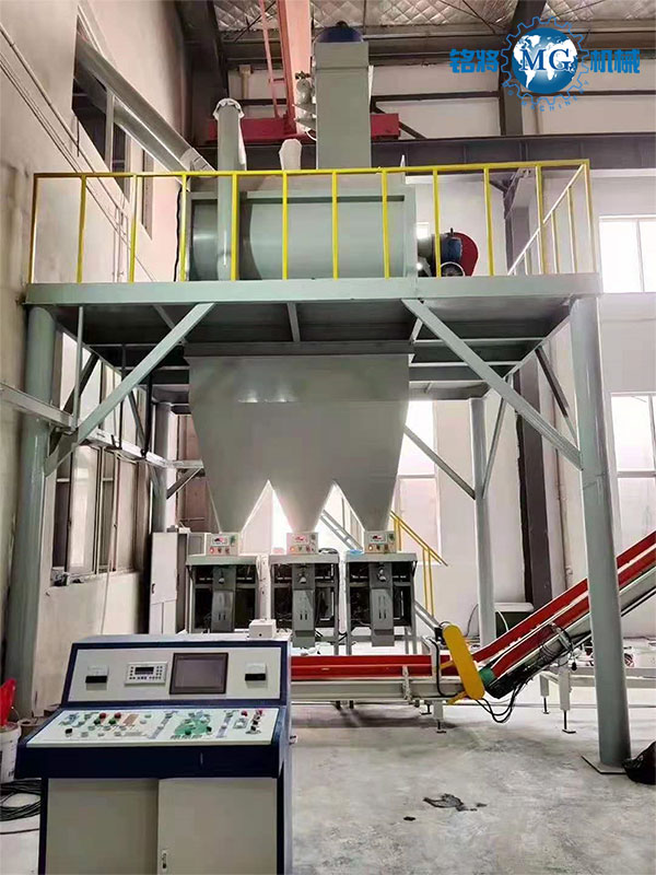 江蘇張家港輕質石膏砂漿自動化生產線安裝收尾！馬上準備試機啦！